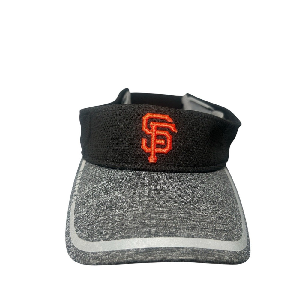 San Francisco Giants Adjustable Sun Golf Hat Cap Visor Black MLB